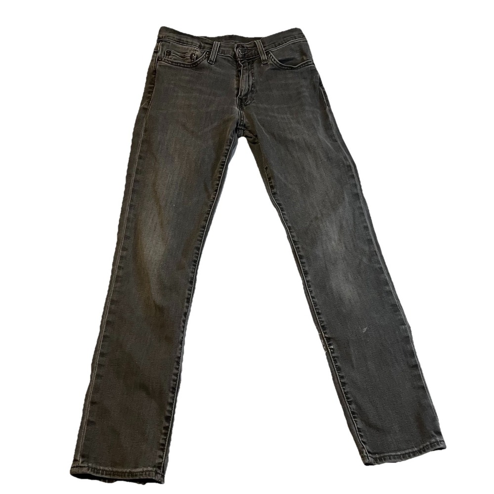 Levi's Premium 511 Slim Fit Jeans - Faded Black/Grey - Big E - 29x30
